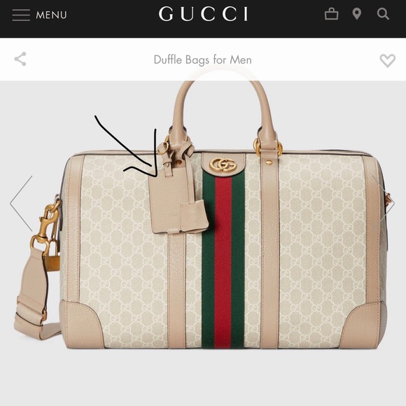 Like new Gucci duffel bag - Picture 2 of 3